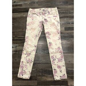 American Eagle Outfitters Womens Size 10 Floral Print Skinny Jeans